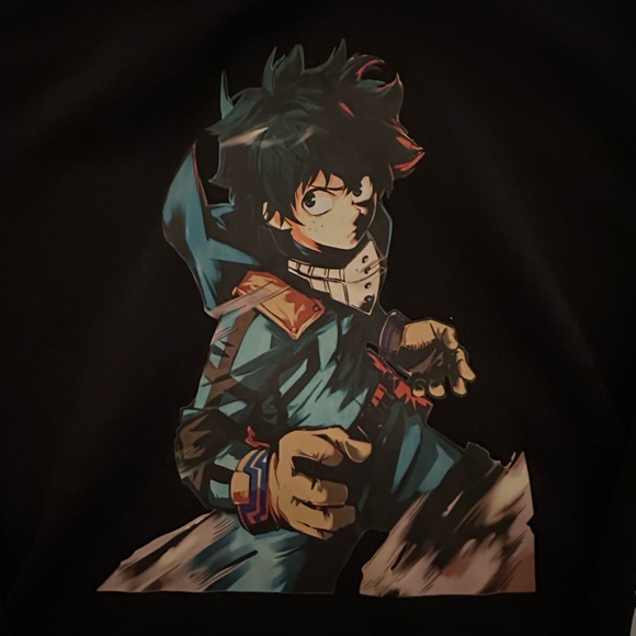 NWT My Hero Academia - Deku Hoodie - Picture 3 of 3